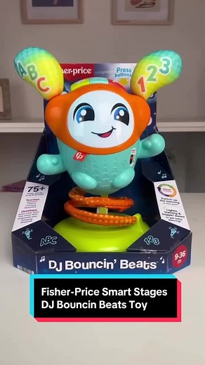Fisher-Price DJ Bouncin' Beats Toy for Active Play