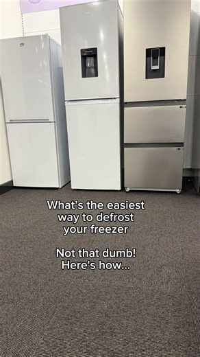Not that dumb tbf😯here is the easiest way to defrost your freezer!