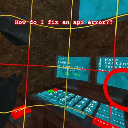 Anyone know how to fix this api error in Big Scary? ​⁠#bigscary @Jamelvin22 @ShrekBigscary