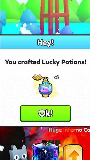 How to get Jelly Instant Luck Potion for FREE in PETS GO GUIDE #shorts #roblox #petsgo #guide