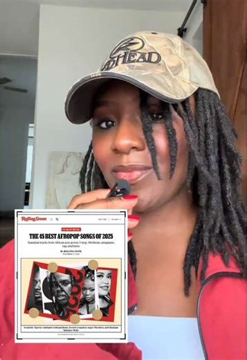 Breaking down Rolling Stone’s list of the 45 Best Afropop Songs of 2024! Playlist in the article, Google “rolling stone Afropop 2025” Written by: me, @madzadza, @bamichic_, @kuimwai (on IG) Featuring: Davido, Wizkid, Olamide, Omah Lay, Ciza, Joshua Baraka, Bien, Tiwa Savage, Watendawili, Blaqbonez, Amaarae, Ayra Starr, Gyakie, Asake, Stonebwoy etc etc etc