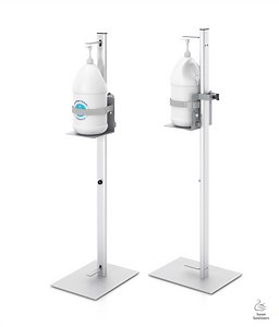 Foot Operated Hand Sanitizer Dispenser Stand