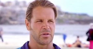 Bondi Rescue's Trent Falson will never forget being reunited with the woman he saved.