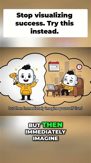 Stop Visualizing Success: Try This Strategy Instead! #shorts