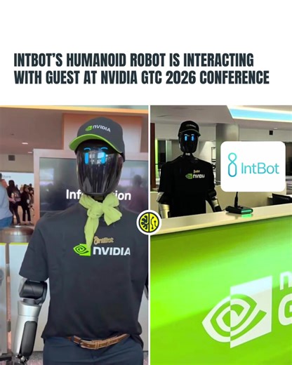 At the NVIDIA GTC 2026 conference, a humanoid robot developed by IntBot was seen interacting with guests and assisting attendees during the event. The robot demonstrated conversational capabilities and customer service style interactions, showcasing how AI powered robotics could be used in real world environments such as reception desks, events, and public spaces. The humanoid robot Nylo was powered by technology from NVIDIA, highlighting how advanced AI models, sensors, and computing platforms 