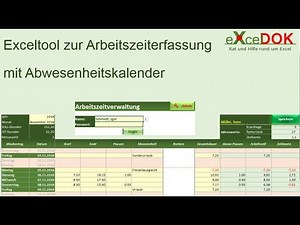 Automatisierte Arbeitszeiterfassung in Excel