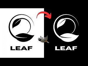 Gimp Change Black to White