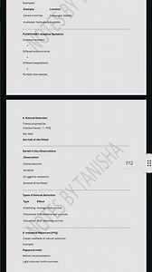 Evolution – Complete NEET Notes 🔥 | Quick NCERT Revision | Comment “PDF”