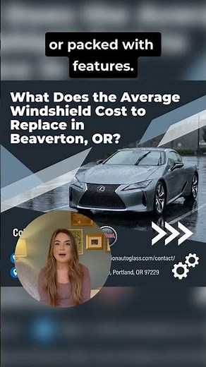 What Does the Average Windshield Cost to Replace in Beaverton, OR?