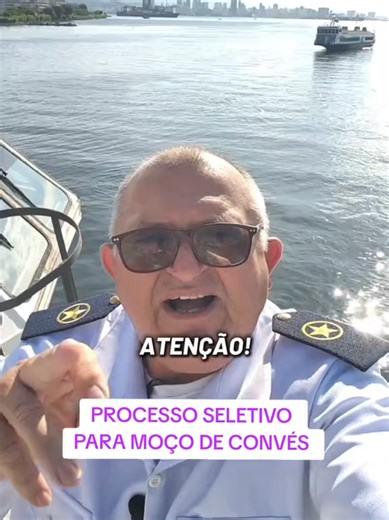 Inscrições Abertas para Moço de Convés na Bahia