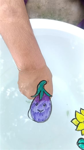 Bringle drawing with magical ink #drawing #shortsviral