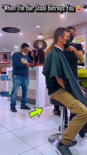 “When The Bar Stool Betrays You 😅”|Funny shorts| #shots