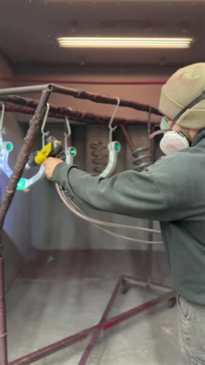 Custom Powder Coating: Little Friday Banger