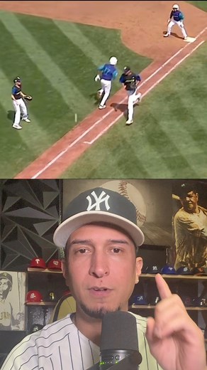 Que creen de esta jugada donde el Umpire canta Infield Fly Rule, pero la primera base atrapó la pelota en terreno foul. #beisbol #baseball #mlb #mlbpuertorico #peloteros #GrandesLigas | Tu Pelota Hispana