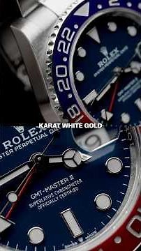 Rolex GMT-Master II Models in Yellow Gold, Everose Gold, and White Gold l SwissWatchExpo