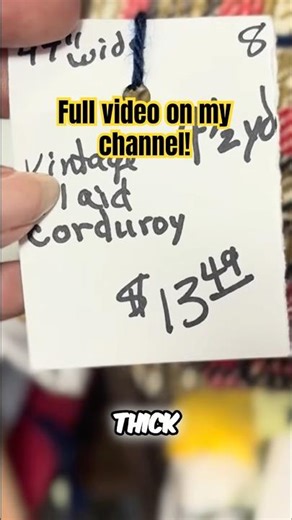 Reseller tip! Thrifted fabric brings profit! Easy beginner tutorial #resellerlife #thriftflip