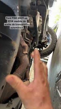 How to check the transmission fluid level on a 2009-2014 Ford F150 #ford #transmission #mechanics