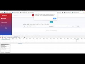 DataTables warning: table id=example - Invalid JSON response. For more information about this error