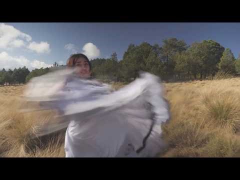 Beautiful White Dress Scene in Mexico slow motion Optical Flow