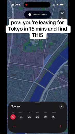 You leave for Tokyo and find THIS