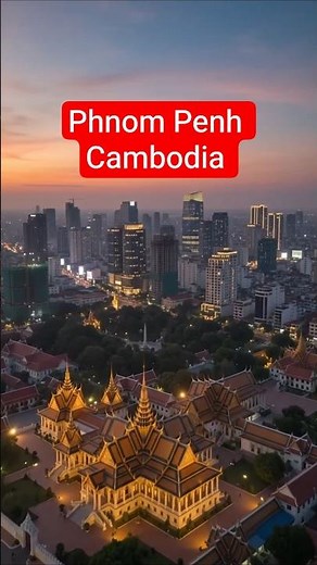 Phnom Penh Cambodia 🇰🇭|2026|Advanced city in southeast Asia #phnompenh #travel #cambodia #siemreap