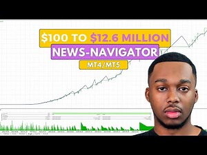100 To 12.6 Million - News Trading Bot 2025