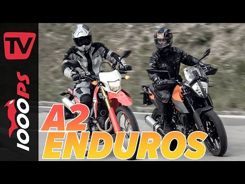 Honda CRF250L vs. KTM 390 Adventure - A2 Enduros im Vergleich