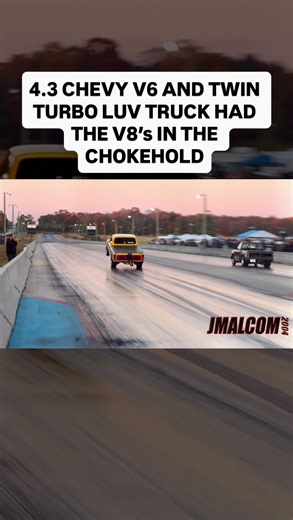 JMalcom2004 on Instagram: "This v6 Chevy Luv truck tore all the V8s up…the real deal #JMalcom2004"