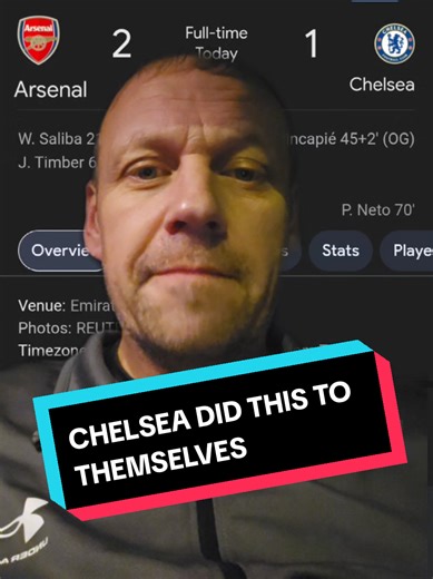 Chelsea lost to arsenal and it was their own fault #arsenal #chelsea #fyp