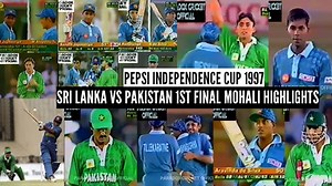 Sri Lanka Vs Pakistan 1st Final Mohali Pepsi Independence Cup 1997 Highlights #SLvPAK | Cricket Hub