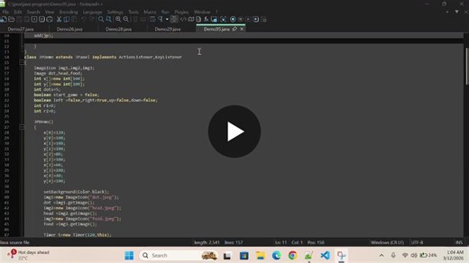 #java #coding #gamedevelopment #swing #programming #softwareengineering #projectshowcase | Naitik Singh sendhav
