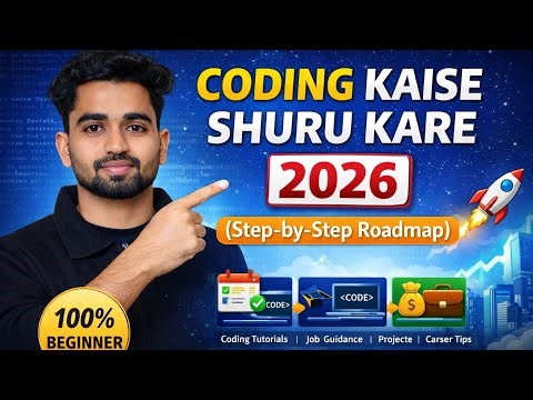 Coding Kaise Shuru Kare 2026 (Step-by-Step Roadmap)