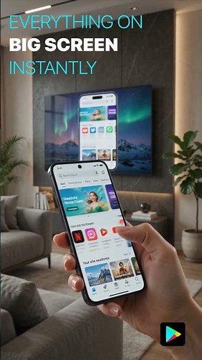 Mirror Your Phone Screen on TV
