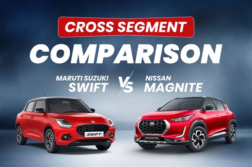 Maruti Suzuki Swift vs Nissan Magnite: Dimensions, Features, Specifications, Price Compared  - ZigWheels