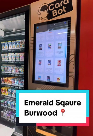 Discover Pokémon Card Vending Machines in Burwood