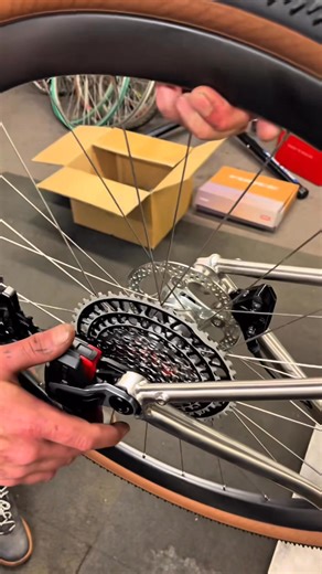 An expensive titanium gravel build. #BikeBuild #titanium #gravelbike #fbreelsvideo #bikebuilderbangladesh | Bike Builder Bangladesh