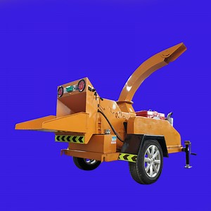 [Hot Item] Portable Diesel Powered 32HP Wood Chipper Machine Tree Branch Leaf Crusher Machine Wood Grinder