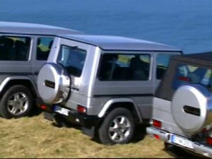 Mercedes Benz G-class development