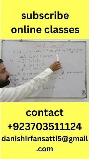🔢 Cube and Cube Roots | Easy Math Explanation!