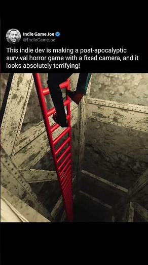 This indie dev is making a post-apocalyptic survival horror game with a fixed camera.