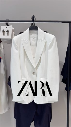 ZARA New Women's Collection 💙🤍🥼👜👡 I April 2026
