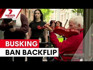 State government opens new busking spots after Sydney ban | 7NEWS