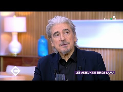 Les adieux de Serge Lama - C à Vous – 27/01/2020