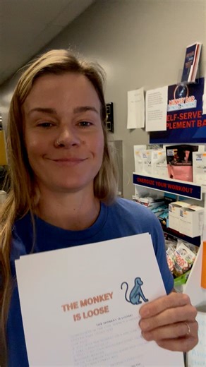 Try to find this monkey sticker on a machine at Lion’s Den this week and win a free prize珞 The Lions Den Gym #monkeyonamachine | Monkey Bar Fitness and Nutrition | Facebook