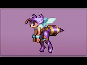 Pixel Art Character IDLE ANIMATION (Aseprite) - Darkstalkers