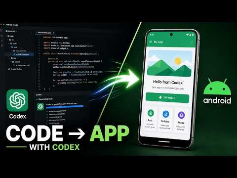 Create a Complete Android App with Java Using Codex