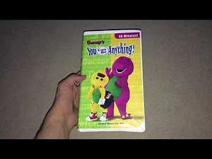 Barney: You Can Be Anything! 2002 VHS