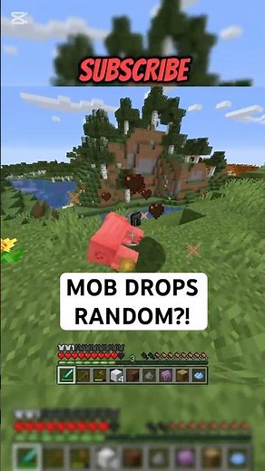 Minecraft But Mob Drops Are RANDOM! 🎁🐷