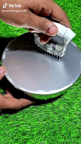 satisfying foil paper asmr #fyp #usa_tiktok #creatorsearchinsights #asmr #asmrsounds