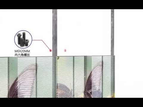 Transparent LED Display Installation Video